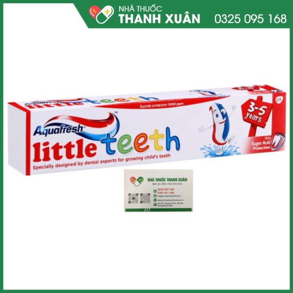 Kem đánh răng Aquafresh Little Teeth 